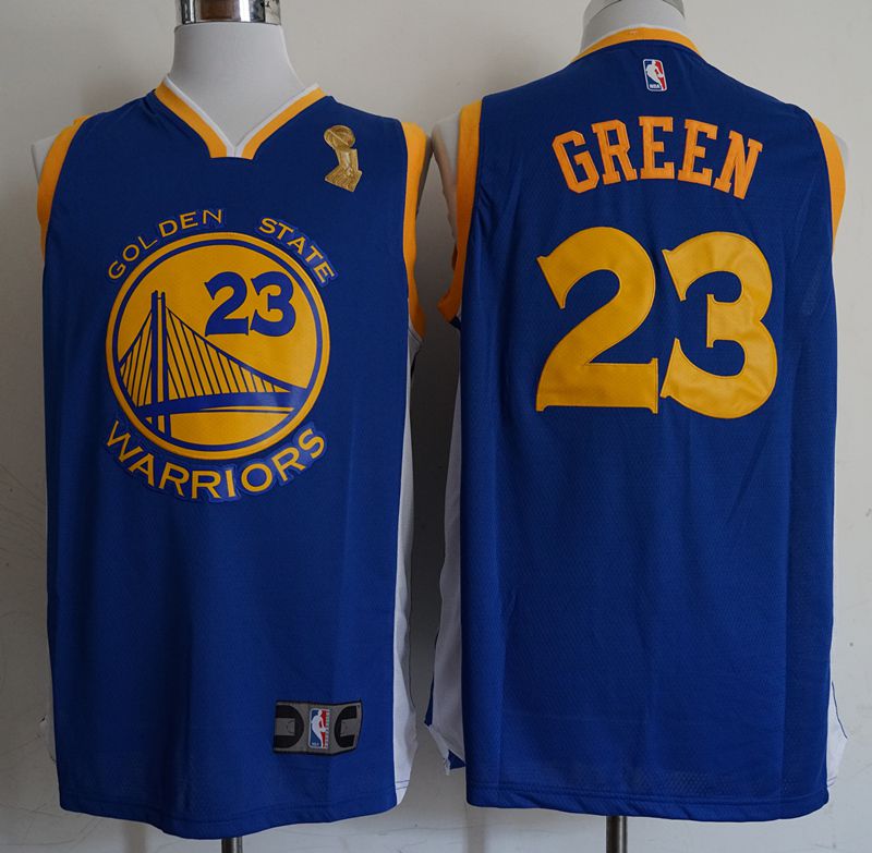 Men Golden State Warriors #23 Green Blue Champion Game Nike NBA Jerseys->orlando magic->NBA Jersey